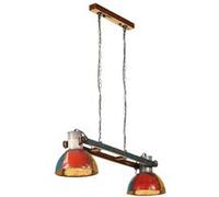 Vidaxl Lampe Suspendue Industrielle 25 W Multicolore 111 Cm E27