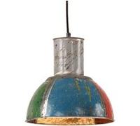 vidaXL Hanglamp industrieel rond 25 W E27 28,5 cm meerkleurig344401 Multicolore G