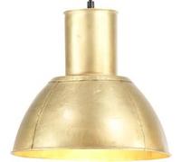 Vidaxl Lampe Suspendue 25 W Laiton Rond 28,5 Cm E27 Multicolore