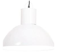 Vidaxl Lampe Suspendue 25 W Blanc Rond 48 Cm E27 Blanc