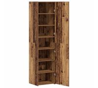 vidaXL Haut Armoire Bois Ancien 45 x 42,5 x 185 cm Bois d'ingénierie, Set de chaises élégantes, Confortables, Style Rustique, déco Tendance, Assise Basse, polyvalentes