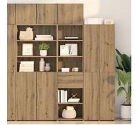 vidaXL Haut Armoire Chêne Artisanal 50 x 42,5 x 185 cm