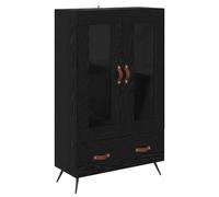 vidaXL Haut Armoire avec tiroir Chêne noir 69,5 x 31 x 115 cm
