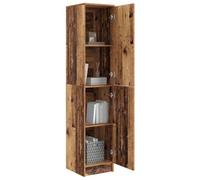 vidaXL Haut Armoire Bois Ancien 35 x 39 x 168 cm | Idéal pour stocker toutes tes affaires, Finition texturée qui donne du caractère à n'importe quel intérieur,