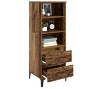 vidaXL Haut Armoire Bois Ancien 40 x 36 x 110 cm Bois d'ingénierie,