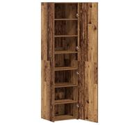 Vidaxl Meuble Haut Bois Ancien 45x42.5x185 Cm Bois D'ingénierie