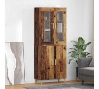 vidaXL Haut Armoire Bois Ancien 69,5 x 34 x 180 cm