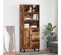 vidaXL Haut Armoire Bois ancien 69,5 x 34 x 180 cm Bois d'ingénierie