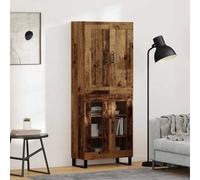 vidaXL Haut Armoire Bois ancien 69,5 x 34 x 180 cm Bois d'ingénierie