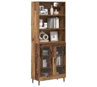 vidaXL Armoire haute Bois ancien 69,5 x 34 x 180 cm – Rectangulaire, Buffet moderne