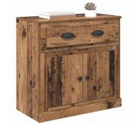 vidaXL Haut Armoire Bois Ancien 70 x 35,5 x 67,5 cm Bois d'ingénierie, Buffet rectangulaire Moderne, Espace de Rangement, Meuble Pratique, Durable pour Salon, Design élégant