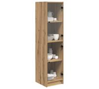 vidaXL Haut Armoire Chêne Artisanal 35 x 37 x 142 cm Bois d'ingénierie