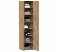 vidaXL Haut Armoire Chêne Artisanal 40 x 42,5 x 185 cm, Buffet Rectangulaire, Unité de Rangement Moderne, Grand Cabinet, Design Multi-Compartiments, Solution de Rangement Verticale