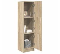 vidaXL Buffet Chêne Sonoma 31,5 x 32 x 124 cm – Meuble de rangement élégant et pratique
