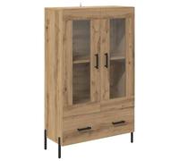vidaXL Haut Armoire Corona Chêne artisanal 69,5 x 31 x 115 cm