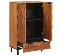 vidaXL Haut Armoire Uni Finition Acacia Brun