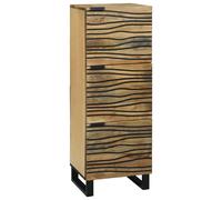 Highboard bois de manguier massif Rangement pour le salon Cabinet de vidaXL vida