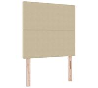 vidaXL Headboard Moderne Réglable en Velours Côtelé Vert Clair | Design à Accrocher au Mur Parfait pour des Lits de 118Cm à 128Cm