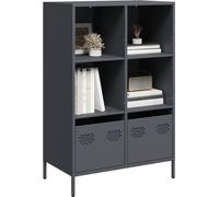 vidaXL Highboard Anthracite 68x39x103,5 cm Acier