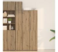 Vidaxl Highboard Artisan En Chêne 70x42.5x185 Cm En Bois D'ingénierie