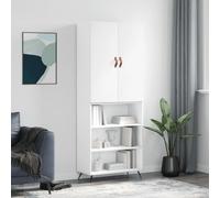 vidaXL Highboard blanc 69,5x34x180 cm Bois composite