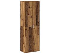 vidaXL Highboard Bois Ancien 60 x 35 x 180 cm Bois d'ingénierie, Buffet Moderne, unité de Rangement rectangulaire, Meuble Salon, Cabinet déco, Rangement Pratique chez soi