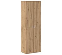 vidaXL Highboard chêne Artisanal 60 x 35 x 180 cm Bois d'ingénierie, Buffet Moderne, unité de Rangement rectangulaire, Meuble Salon, Cabinet déco, Rangement Pratique chez soi