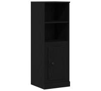 Vidaxl Meuble Chêne Noir 36x35.5x103.5 Cm Bois D'ingénierie Noir
