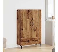 vidaXL Highboard imitation bois ancien 70x31x115 cm Matériau dérivé du bois