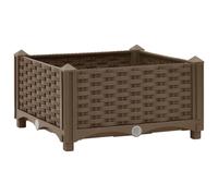 vidaXL Hochbeet 40x40x23 cm Polypropylen