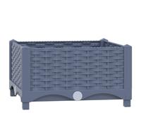 vidaXL Hochbeet 40x40x23 cm Polypropylen