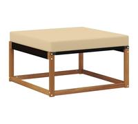 vidaXL Hocker d'extérieur Bois d'Acacia Massif Naturel, Meubles de Balcon, Style Moderne en extérieur, Ensemble de Salon en Bois d'acacia Durable pour Confort et détente au Jardin