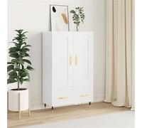 Buffet Haut Armoire de Rangement Meuble de Salon Bois d'Ingénierie vidaXL