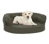Vidaxl Matelas De Lit Ergonomique Pour Chien 60x42 Cm Aspect De Lin