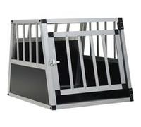 vidaXL Hondenbench met enkele deur 54x69x50 cm170666 Argent G