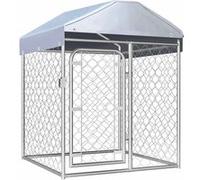 Vidaxl Chenil Extérieur Avec Toit 100 X 100 X 125 Cm