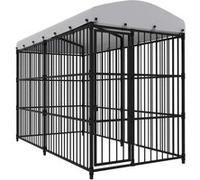 Chenil D'extérieur Avec Toit Pour Chiens 300x150x210 Cm