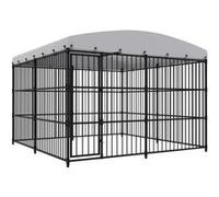 Vidaxl Chenil Extérieur Avec Toit 300x300x210 Cm