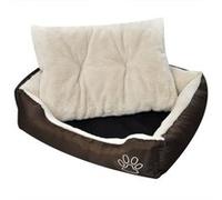 vidaXL Lit Chaud pour Chien avec Coussin Rembourré XL Animal Chat Matelas Lit Niche 170206