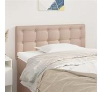 Tête de Lit Meuble de Chambre à Coucher Accessoire de Lit Simple Tête de Cadre de Lit Intérieur Cappuccino 100x5x78/88 cm Similicuir