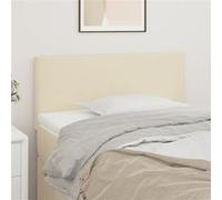 Hoofdbord 100x5x78/88 cm kunstleer crÃmekleurig345774