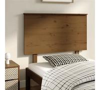 vidaXL Tête de lit Marron miel 104x6x82,5 cm Bois massif de pin