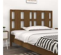 vidaXL Hoofdbord 125,5x4x100 cm massief grenenhout honingbruin817983 Marron G