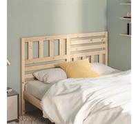 vidaXL Hoofdbord 126x4x100 cm massief grenenhout814134 Bois G