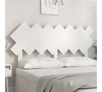 Hoofdbord 141x3x80,5 cm massief grenenhout wit819221