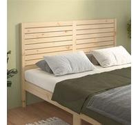 vidaXL Tête de lit double 141x4x100 cm en pin massif