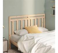 Vidaxl Tête De Lit 166x4x100 Cm Bois Massif De Pin Marron