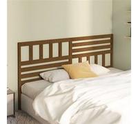 Tête de Lit 141x4x100 cm Bois Massif de Pin Adulte Chambre Maison vidaXL