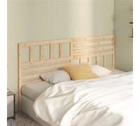 vidaXL Hoofdbord 186x4x100 cm massief grenenhout814159 Bois G