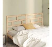 vidaXL Hoofdbord 206x4x100 cm massief grenenhout814214 Bois G
